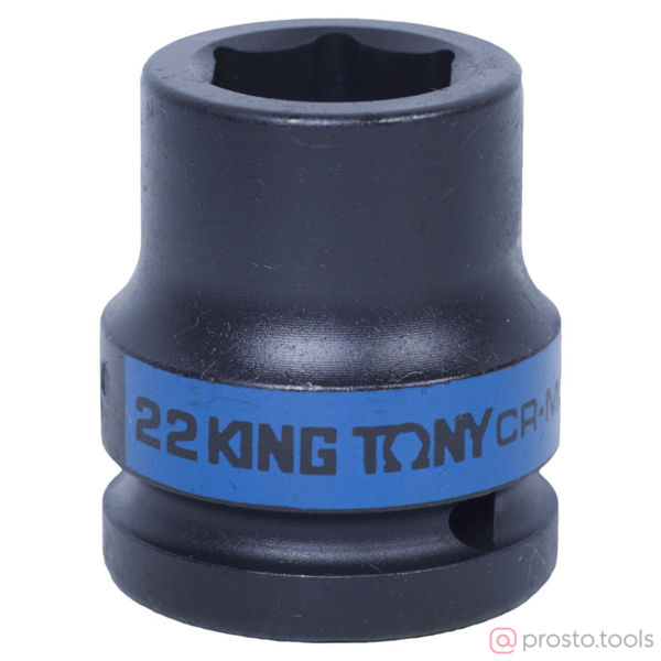 Изображение Головка ударная 3/4" 22мм 6-гран. (KING TONY)