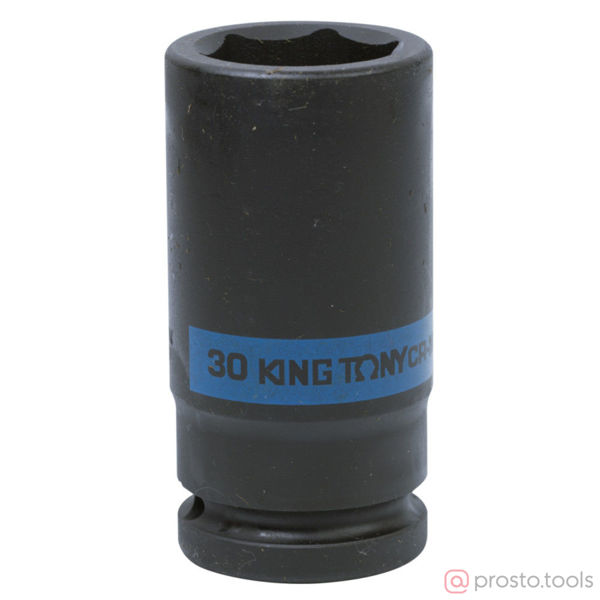 Изображение Головка ударная 3/4" 30мм 6-гран. глубокая (KING TONY)