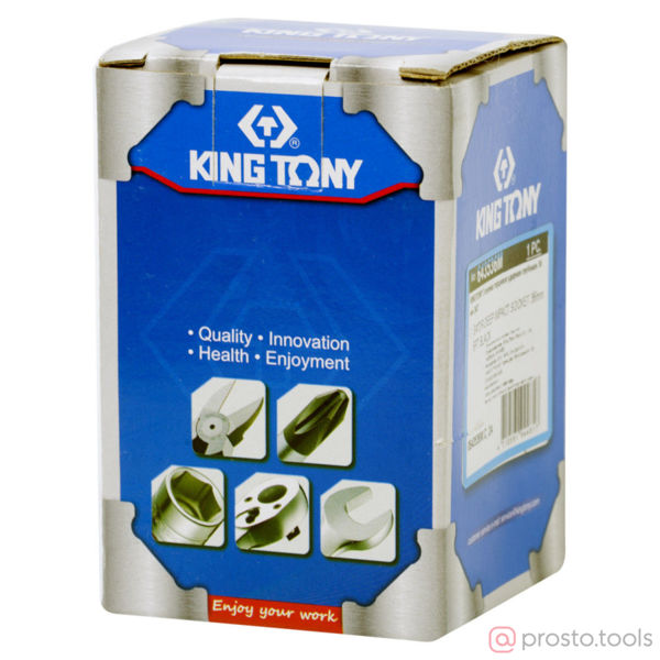 Изображение Головка ударная 3/4" 36мм 6-гран. глубокая (KING TONY)