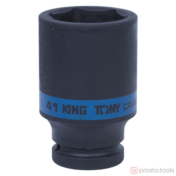 Изображение Головка ударная 3/4" 41мм 6-гран. глубокая (KING TONY)
