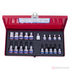 Изображение Набор головок 1/2"&3/8" Е6-Е20 Т10-Т55 20 предметов //KING TONY