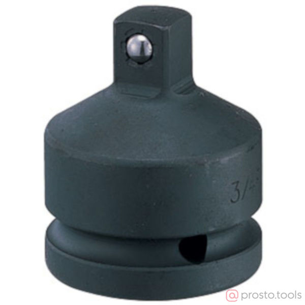 Изображение Переходник ударный F3/4" x M1/2" с шариковым фиксатором //KING TONY