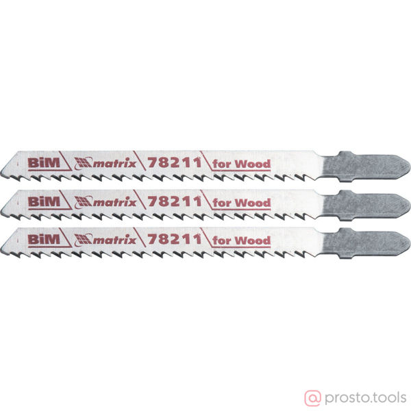 Изображение Пилка для э/лобзика Т101BF (3 шт)