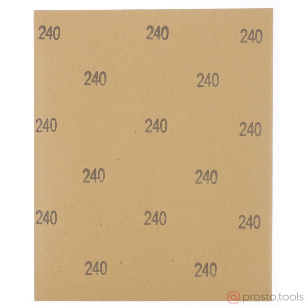 Изображение Шлифлист бум. водост. 230*280 №240 (10 шт.)