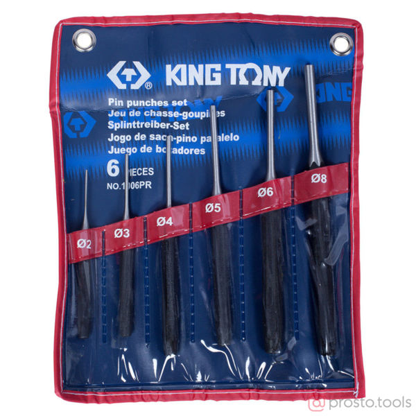 Изображение Набор выколоток, 6 пред. (KING TONY)