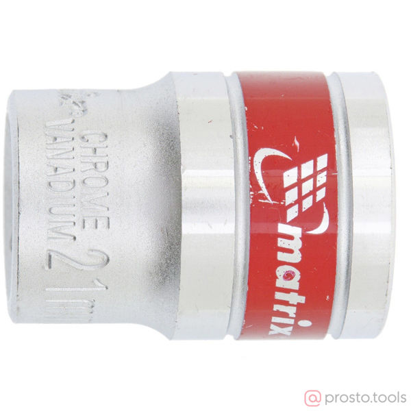 Изображение Головка торц. 1/2" 21мм 6-гран. (MATRIX)