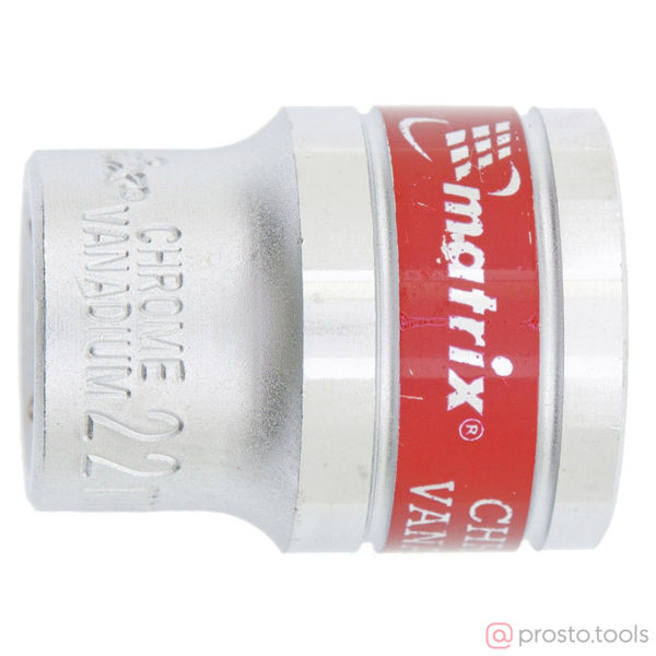 Изображение Головка торц. 1/2" 22мм 6-гран. (MATRIX)