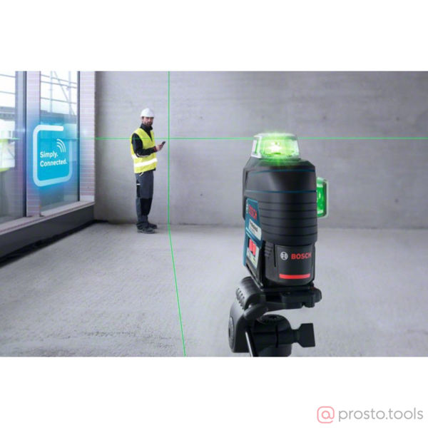 Изображение Нивелир лазерный GLL 3-80CG + BM1 + 12V + L-boxx //BOSCH
