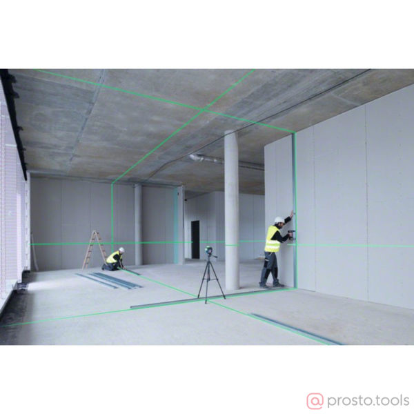 Изображение Нивелир лазерный GLL 3-80CG + BM1 + 12V + L-boxx //BOSCH