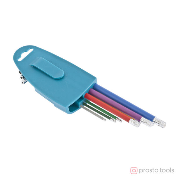Изображение Набор ключей имбусовых TORX Т10-Т50 9шт. экстра-длинные (GROSS)