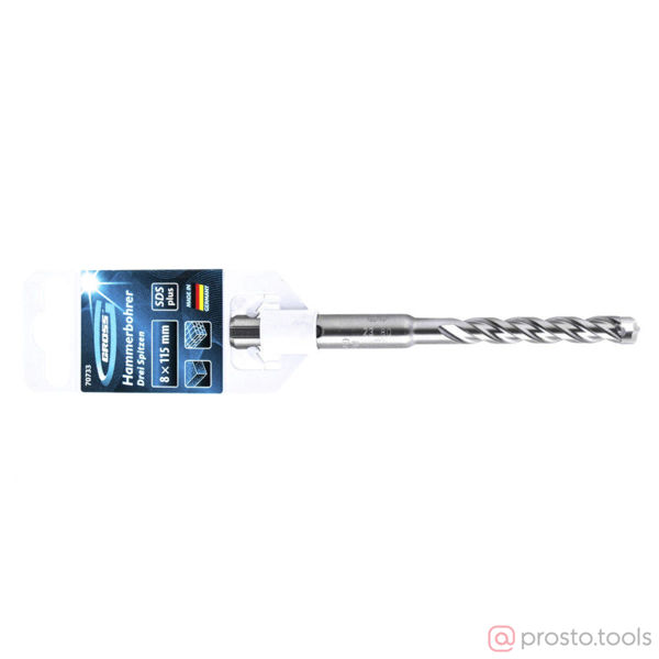 Изображение Бур SDS-plus 8х115 DREI SPITZEN //GROSS