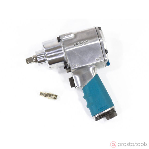 Изображение Гайковерт пневматический ударный 1/2" 813Нм G1260 Twin Hammer 7000 об/мин //GROSS