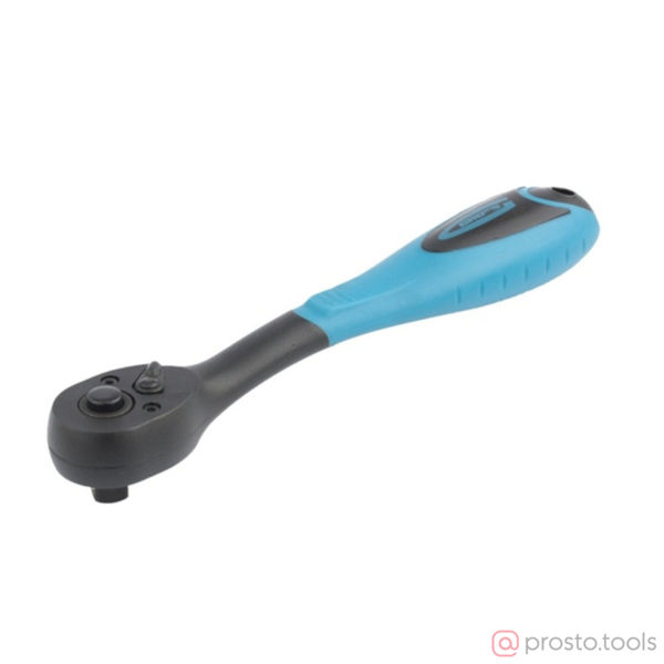 Изображение Трещотка 3/8" 72 зуба, Comfort, с быстрым сбросом, CrV, 2-х комп. рукоятка// Gross