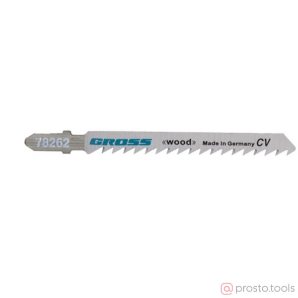 Изображение Пилка для э/лобзика T101D по дереву, 2 шт. ( 3103 )// Gross