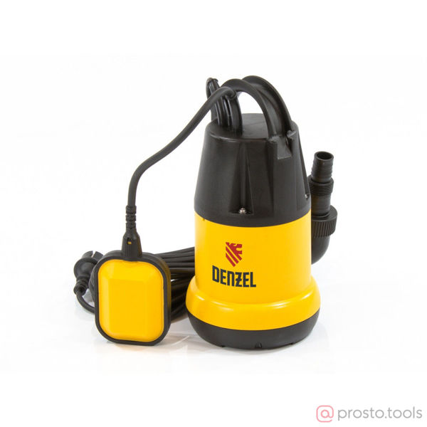 Изображение Дренажный насос DP250, 250 Вт, подъем 6 м, 6000 л/ч// Denzel