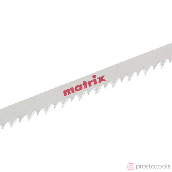 Изображение Пилка для э/лобзика T744D по дереву, 3 шт. 155 x 4 мм, HCS// Matrix