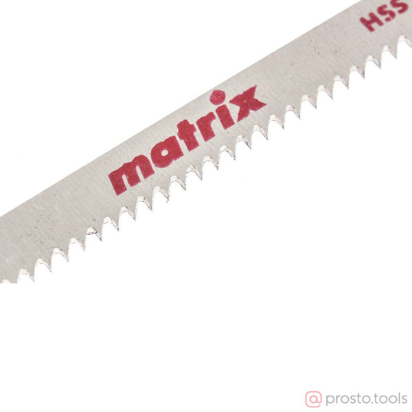 Изображение Пилка для э/лобзика T101A по пластику, 3 шт. 72 x 2 мм, HSS// Matrix