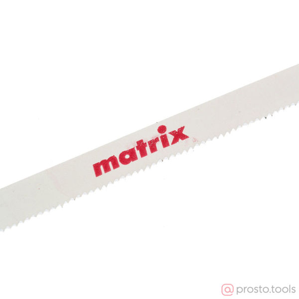 Изображение Пилка для э/лобзика T318AF по металлу, 3 шт. 110 x 1,2 мм, Bimetal// Matrix