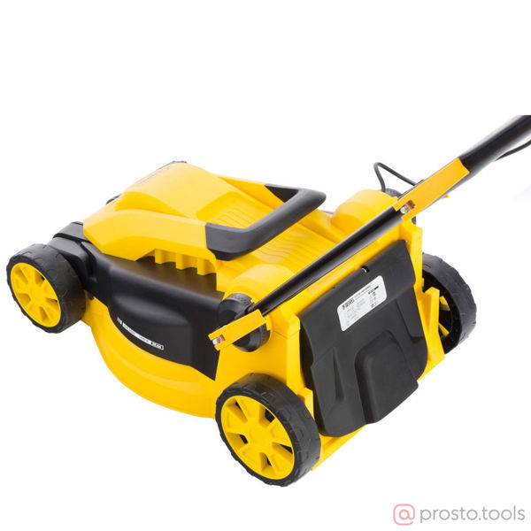 Изображение Газонокосилка эл. GM-1600, 1600 Вт, шир. 36 см, 3 уров., травосб. 35 л.// Denzel
