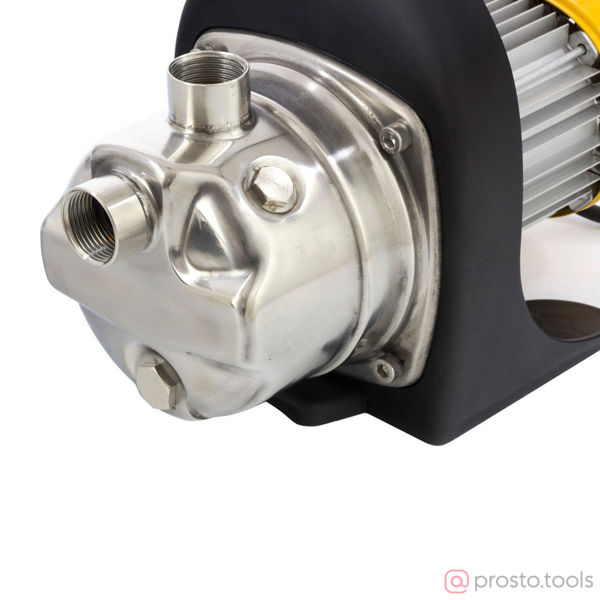 Изображение Садовый поверхностный насос GP1200Х, 1200 Вт, 3700 л/ч, подъем 46 м, нержавейка// Denzel