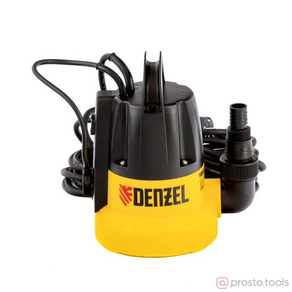 Изображение Дренажный насос DP500E, 500 Вт, подъем 7 м, 7000 л/ч// Denzel