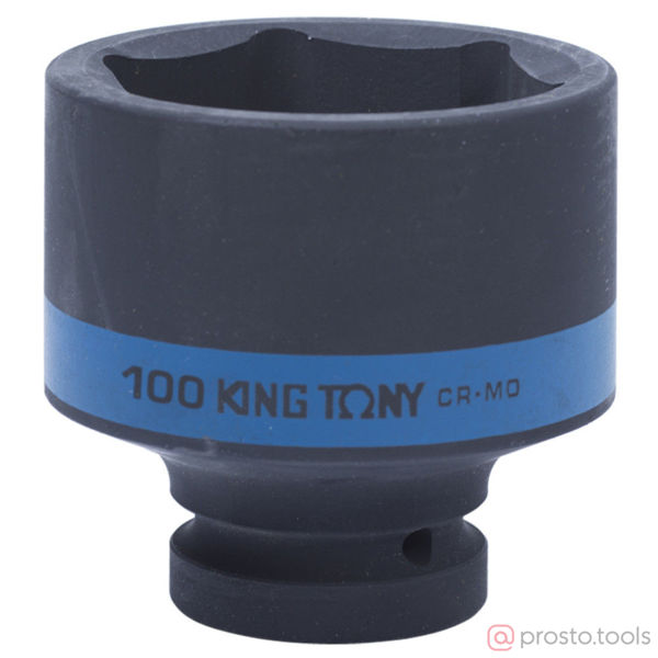 Изображение Головка ударная 1" 100мм 6-гран. (KING TONY)