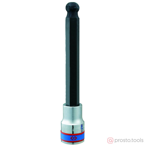 Изображение Головка торц. 1/2" H 10 HEX L= 140мм с шаровым окончанием (KING TONY)