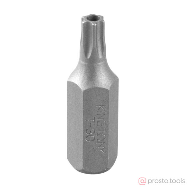 Изображение Вставка торцевая 10 мм, TORX, Т30, L = 36 мм, с отверстием (KING TONY)
