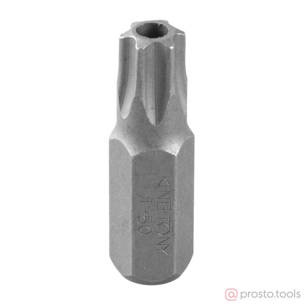 Изображение Вставка торцевая 10 мм, TORX, Т50, L = 36 мм, с отверстием (KING TONY)