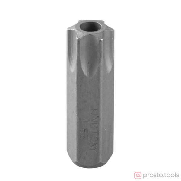 Изображение Вставка торцевая 10 мм, TORX, Т55, L = 36 мм, с отверстием (KING TONY)