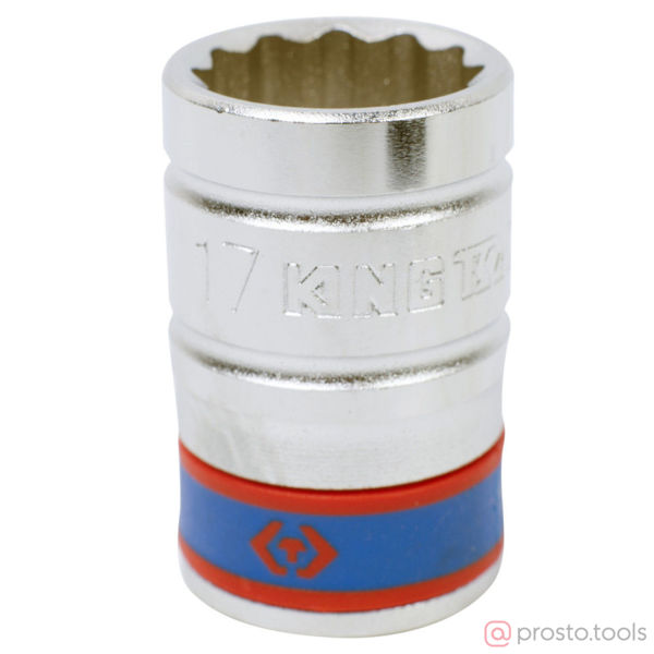 Изображение Головка торц. 1/2" 17мм 12-гран. (KING TONY)