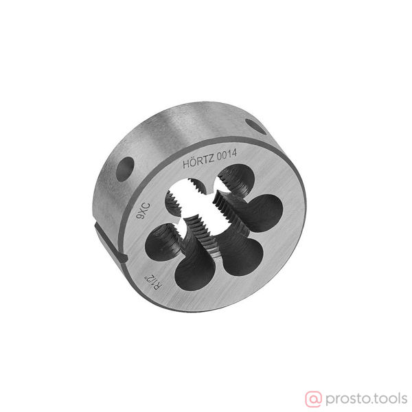 Изображение Плашка коническая К 1/8" 9ХС //HORTZ