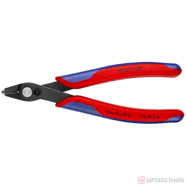 Изображение Кусачки боковые 140 мм XL вороненые //KNIPEX