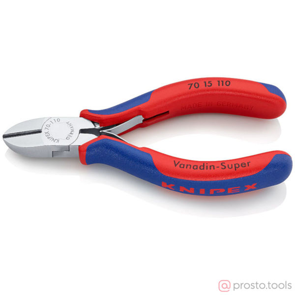 Изображение Кусачки боковые 110 мм хромированные //KNIPEX