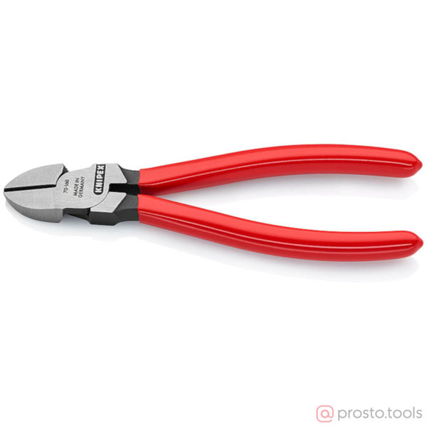Изображение Кусачки боковые 160 мм фосфатированные, черного цвета //KNIPEX