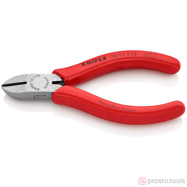 Изображение Кусачки боковые 110 мм фосфатированные, черного цвета //KNIPEX