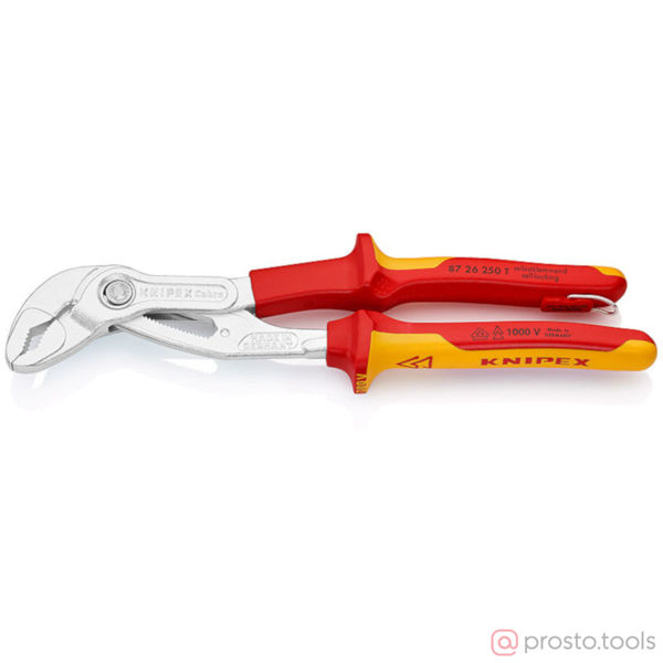 Изображение Клещи переставные 250мм Cobra VDE хромированные //KNIPEX