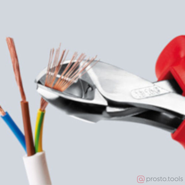 Изображение Кусачки боковые 160 мм до 1000В X-Cut хромированные //KNIPEX