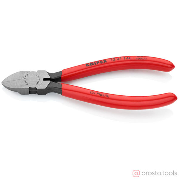 Изображение Кусачки боковые 140 мм для пластмассы //KNIPEX