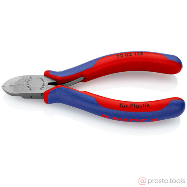 Изображение Кусачки боковые 125 мм для пластмассы //KNIPEX