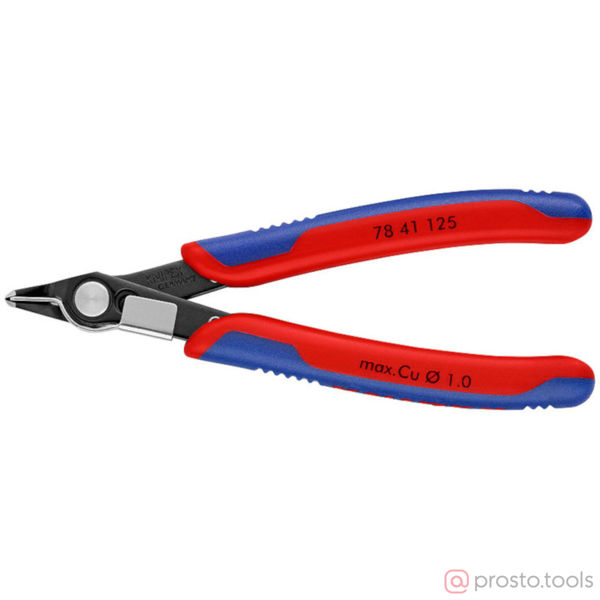 Изображение Кусачки боковые 125 мм вороненые //KNIPEX