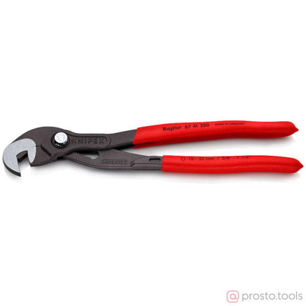 Изображение Клещи переставные 250мм фосфатированные, серого цвета //KNIPEX