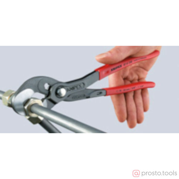 Изображение Клещи переставные 250мм фосфатированные, серого цвета //KNIPEX