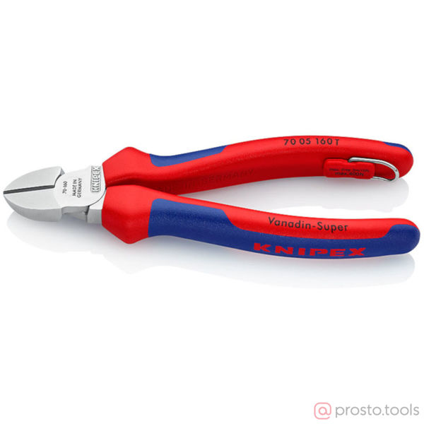 Изображение Кусачки боковые 160 мм хромированные //KNIPEX