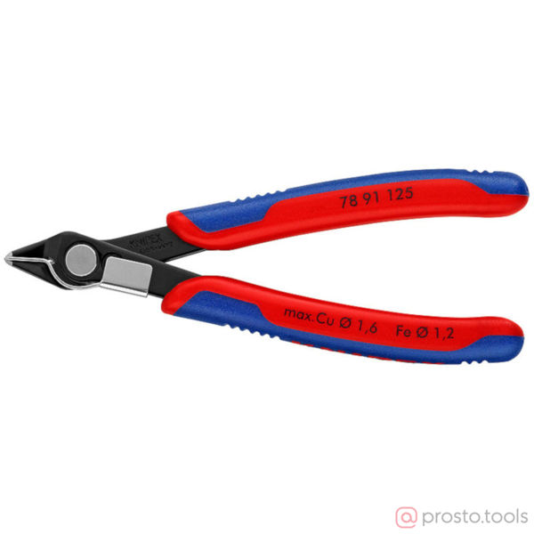 Изображение Кусачки боковые 125 мм вороненые //KNIPEX