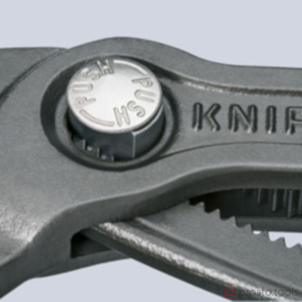 Изображение Клещи переставные 300мм Cobra фосфатированные, серого цвета //KNIPEX