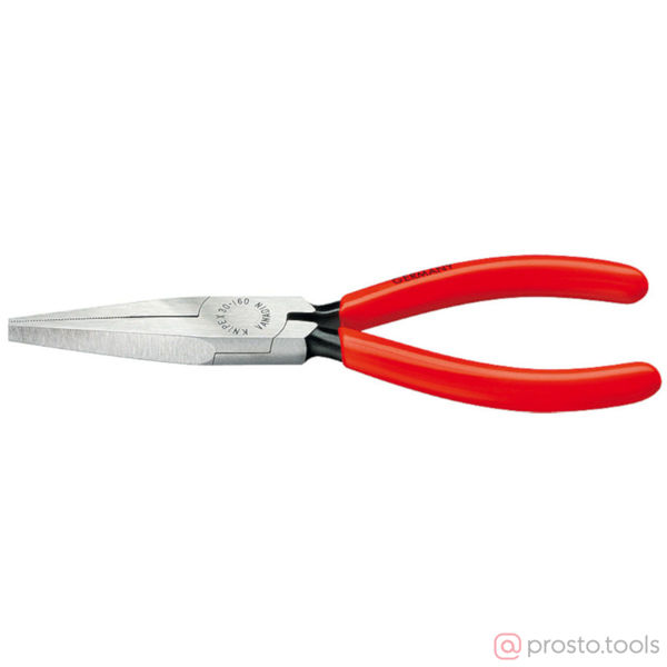 Изображение Длинногубцы 160 мм прямые фосфатированные, черного цвета //KNIPEX