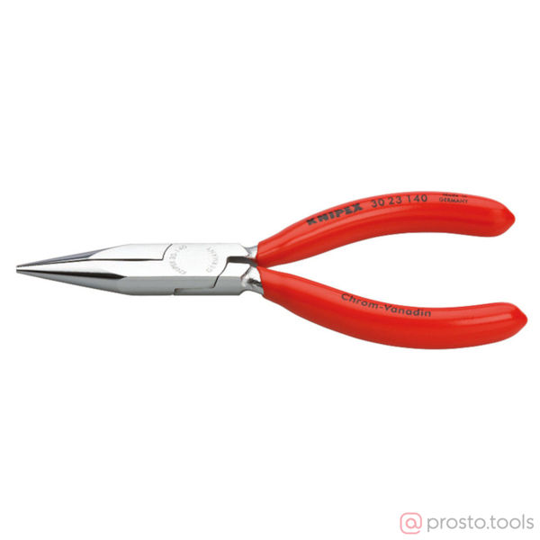 Изображение Длинногубцы 140 мм прямые хромированные //KNIPEX