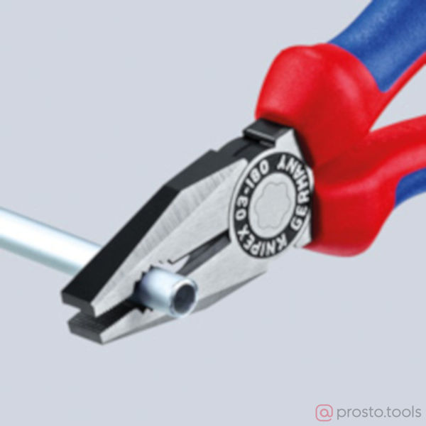Изображение Плоскогубцы 160 мм фосфатированные, черного цвета //KNIPEX