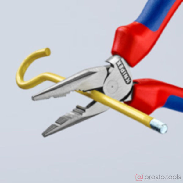 Изображение Плоскогубцы 145 мм удлиненные хром //KNIPEX